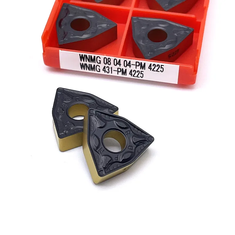 WNMG080404 PM4225 WNMG080408 PM4225 High Quality carbide face milling inserts cutter tools blade High cost performance