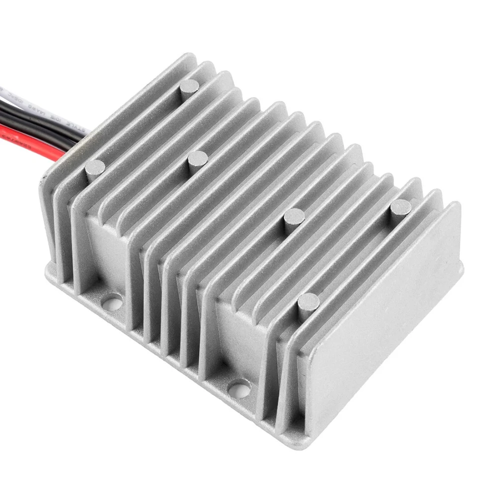 IP68 Waterproof DC 24V Step Down To 12V 30A Power Supply Regulator For Forklift Marine Vehicle Solar Panel Voltage Converter