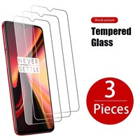 3pcs Tempered Glass For Oneplus 6 6T 7 7T 8T Nord N100 N10 5G 9 Screen Protector