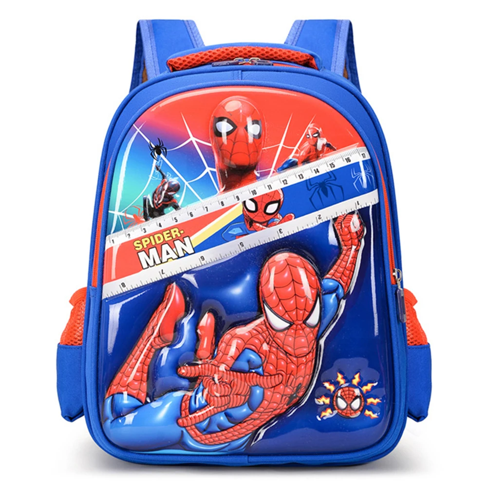 Marvel Avengers Anime Plecak 3D Spider-man Cartoon Plecaki dla dzieci Batman Student Wodoodporny plecak szkolny