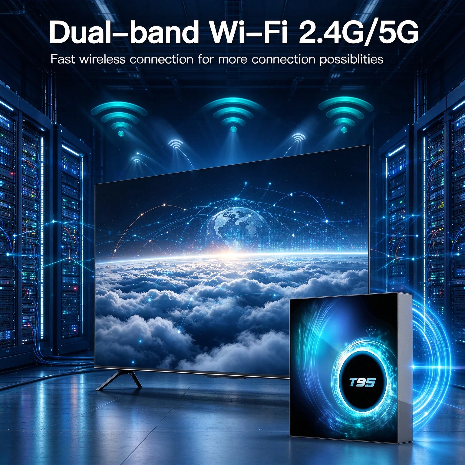 안드로이드 16 T95 스마트 TV 박스 플러스, HD - Ddr3 8Gb 리뷰 및 가격