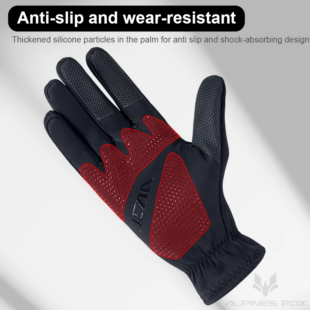 Autumn Winter Motorcycle Gloves Touch Screen Waterproof Windproof Motorbike Scooter Gloves for Snowmobile Skiing Hunting Hiking