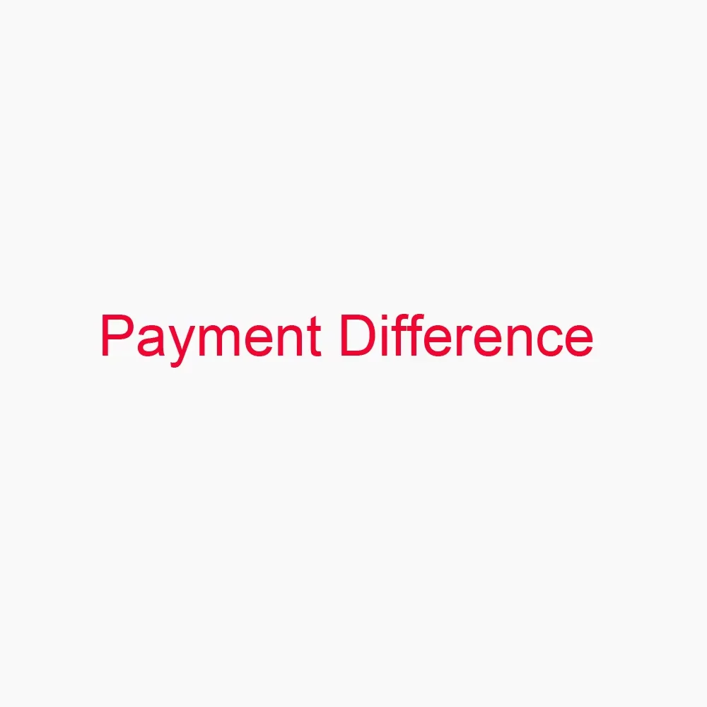 Payment for Difference (Used only for pay difference)