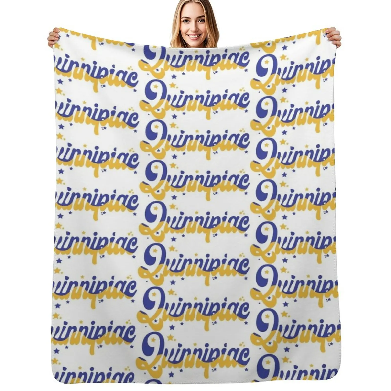 

Quinnipiac Throw Blanket Cozy Microfiber Throw Blanket for Home Bedroom