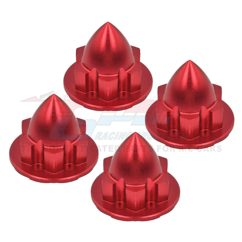 GPM معدن سبائك الألومنيوم 22 مللي متر عجلة المكسرات الإطارات الجوز 7758 ل Traxxas 1/6 XRT 1/5 X-MAXX 6S 8S RC سيارة شاحنة كبيرة ترقية أجزاء