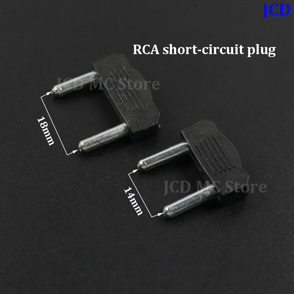 20/10/5pcs 3mm Short-circuit Plug RCA Audio Video Terminal Block 3mm Banana Plug 14mm 18mm Pitch Connecto Plug