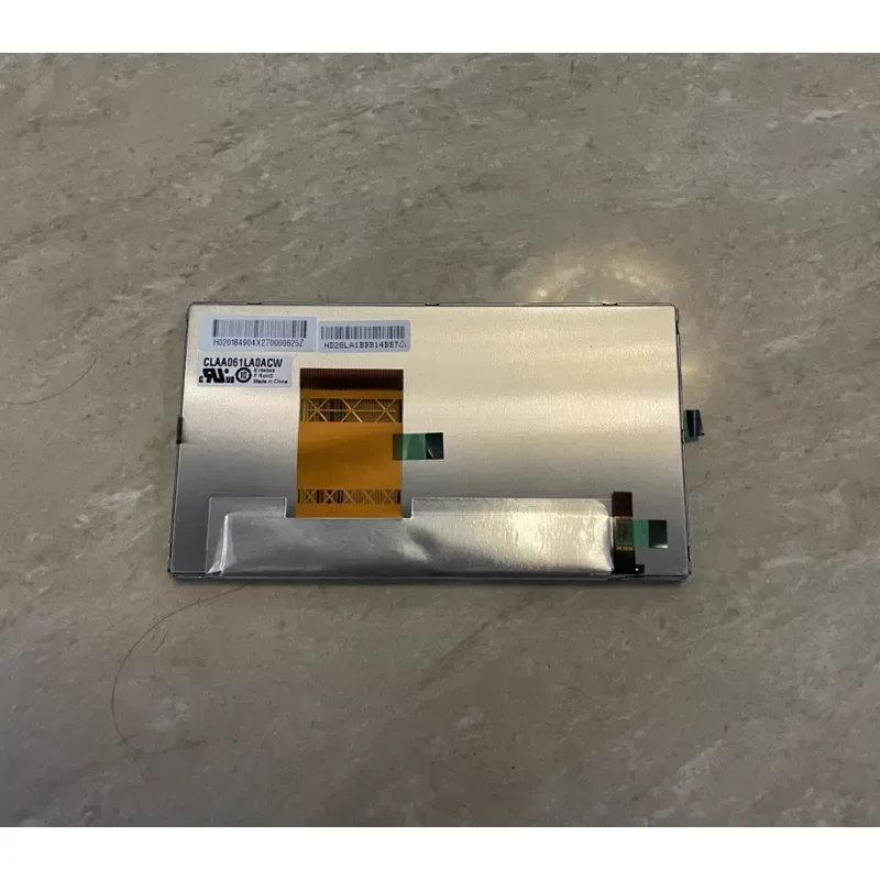 for BYD S6 L3 F6 Original High Definition LCD Screen CLAA061LA0ACW Inner Display Panel Replacement for Other Series Models