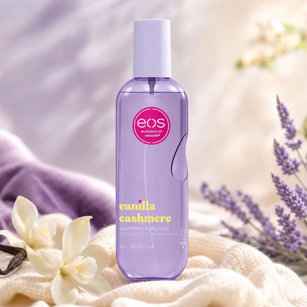 177ml Vanilla Cashmere Fragrance Toner Spray Daily Body Skin Care Moisturizing Fresh Light Scent Refreshing Hydrating Body Mist