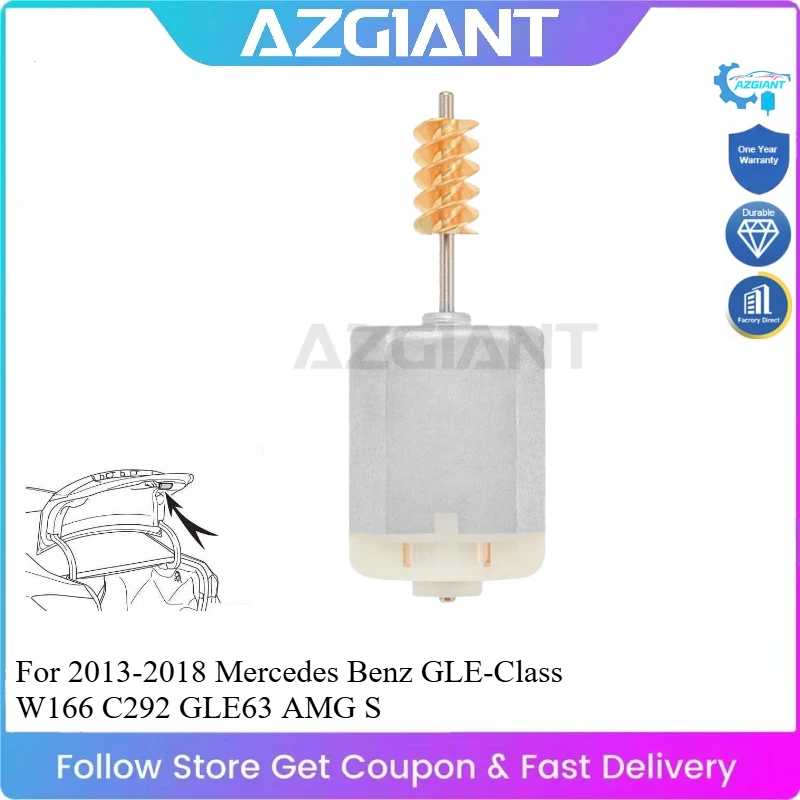 

AZGIANT for 2013-2018 Mercedes Benz GLE-Class W166 C292 GLE63 AMG S Car Rear Trunk Tailgate Lock Actuator Motor