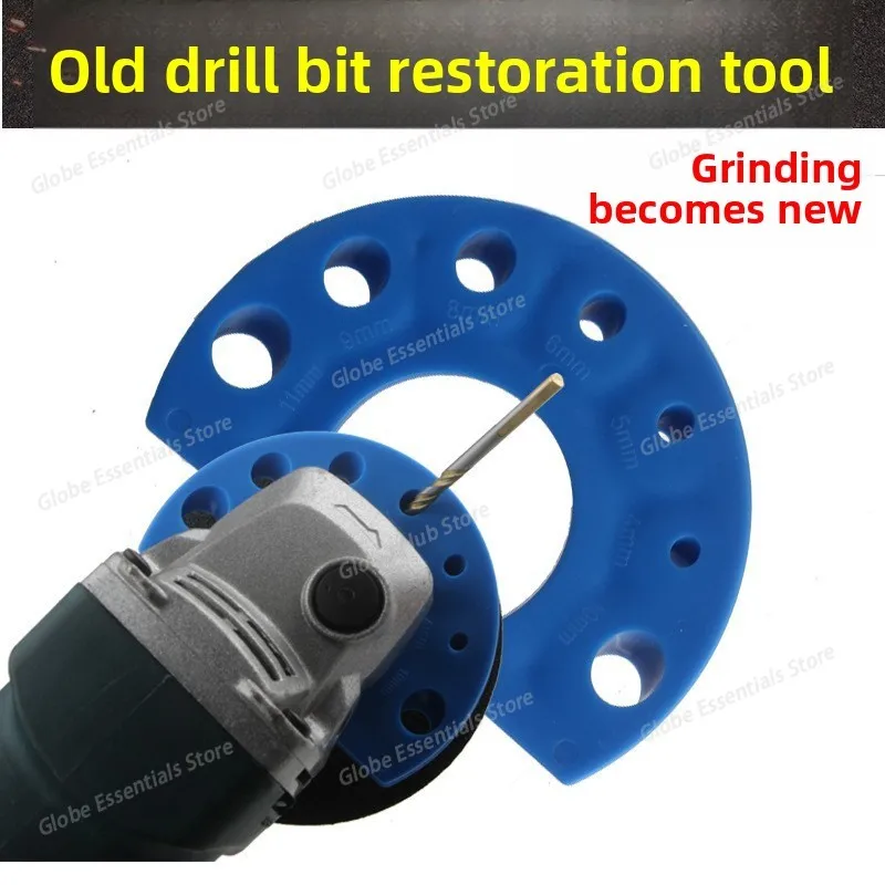 Drill Bit Sharpening Tool Multipurpose Drill Bit Grinding Sharpener Easy Installation Fittings Sturdy Spare Part Auxiliary Tool