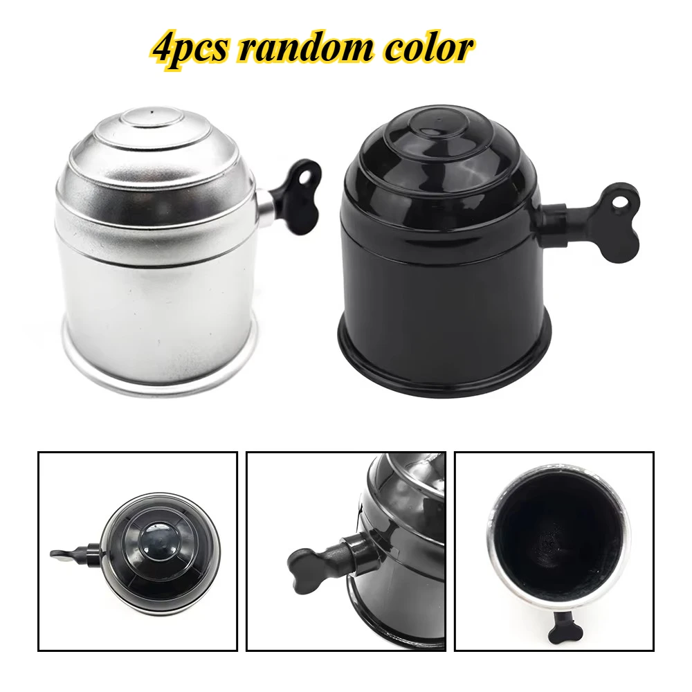 4pcs Random Color Tow Bar Cap Universal 50mm Trailer Hitch Ball Protective Cover with Handle Caravan Towing Rod Cover