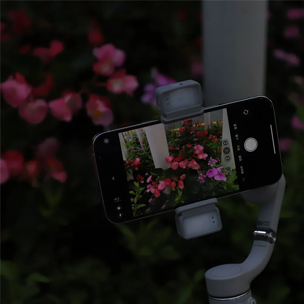 Fill Light Phone Clamp for DJI OM 6/5/SE Adjustable Brightness Color Temperature Osmo Mobile 6 Gimbal Light Clamp Accessories