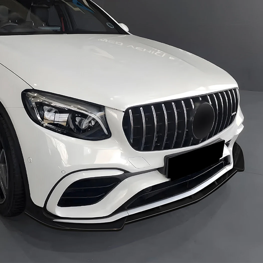 

Для Mercedes-Benz GLC X253 GLC63 AMG 2016-2019: Передний бампер, сплиттер, диффузор, обвес, тюнинг, защита кардана из ABS-пластика