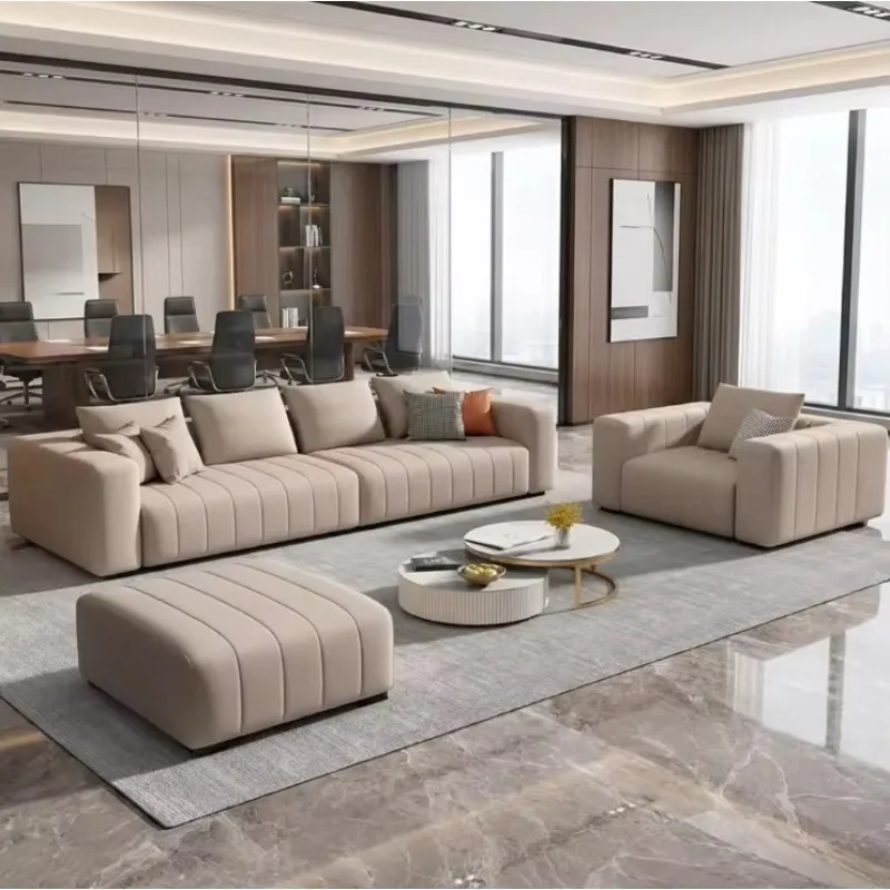Wholesale Fashion Creative High Quality Sectional Sofa Nordic Light Luxury Popular Sofa Set Furniture Modern Office  Sofa