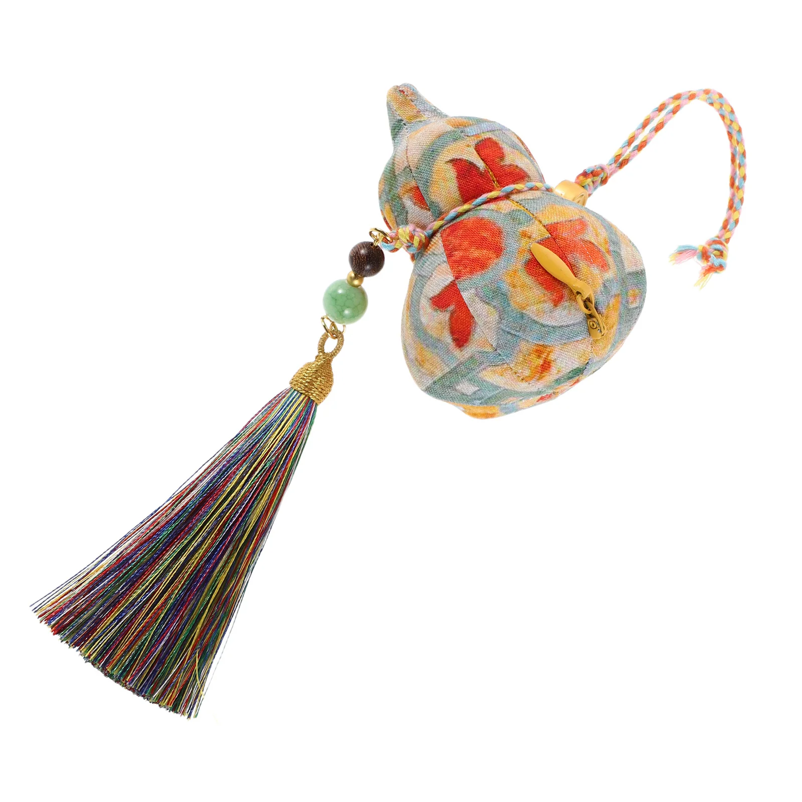 

Chinese Style Gourd Pendant Traditional Dragon Boat Festival Hanging Sachet Ornament Scented Multi-Functional Waist Hanging