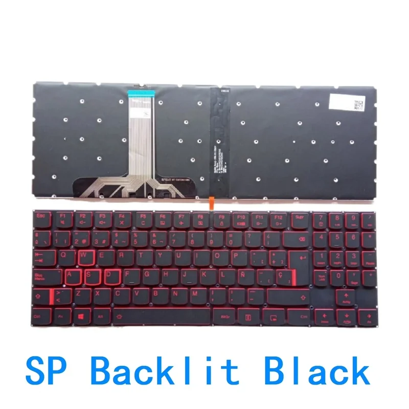 Replacement Backlit Laptop Keyboard US RU SP For Lenovo Legion Y520 Y520‑15IKB Y720 R720‑15IKB