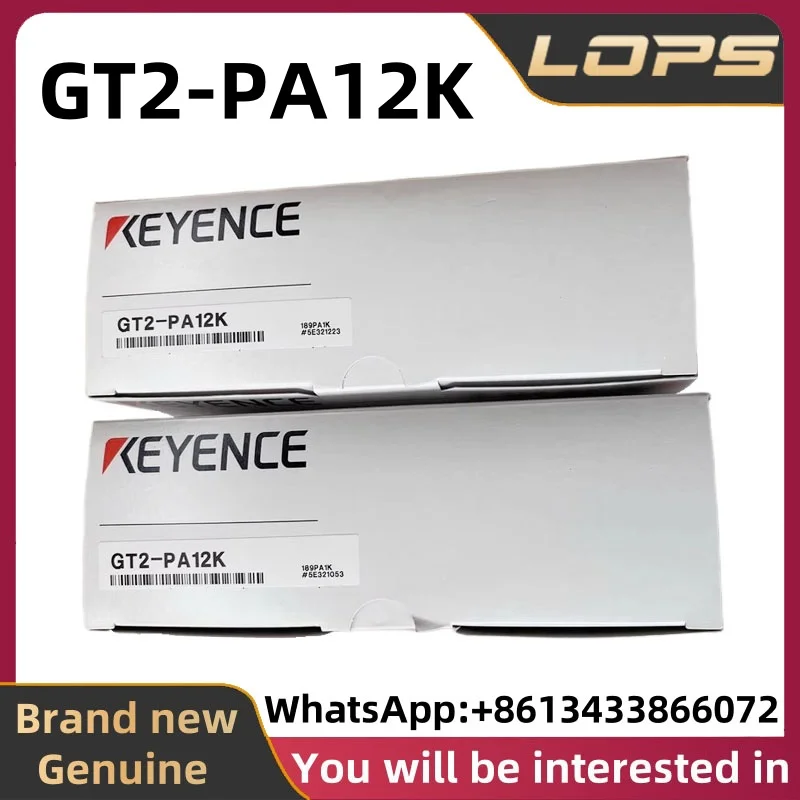 GT2-PA12K Nuevo sensor digital de contacto de alta precisión KEYENCE original, disponible en grandes existencias, bienvenido a consultar.