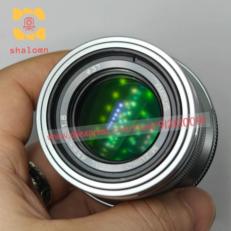 جديد الأصلي 45 مللي متر F1.8 عدسة لأوليمبوس EM10 EM5 EP5 EP3 EPL5 EPM2 45F1.8 صورة رئيس فتحة كبيرة خوخه عدسة بدون مرآة