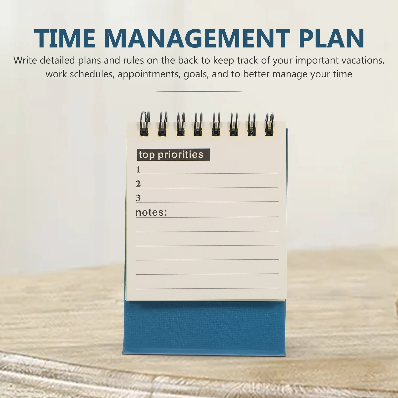 Small Desk Calendar 2023 English Printing Mini Paper Table Calendar Desktop Schedule Planner Organizer Desktop Decor