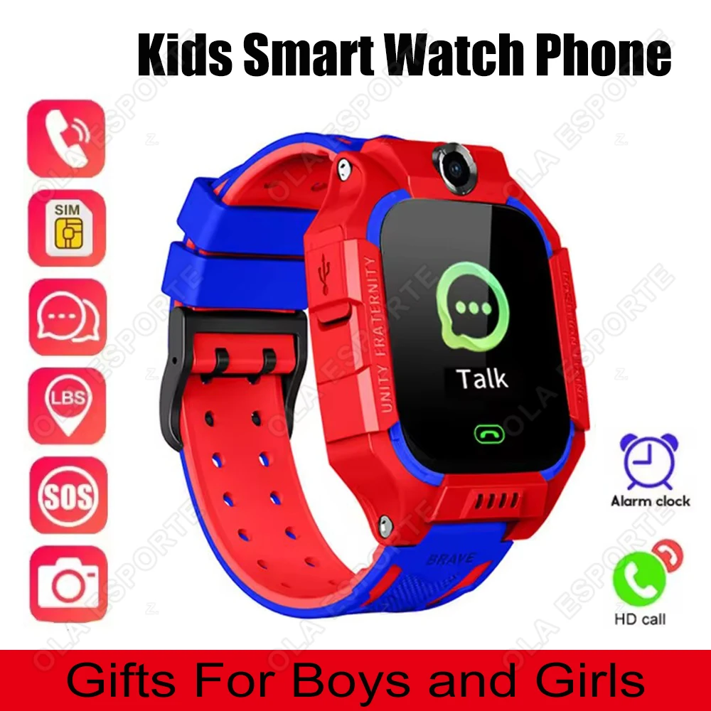 New Smart Watch Kids Waterproof Smartwatch Wrist For Boy Girl Wristwatch Digital Connected Electronic Clock Child Hand Band HW12