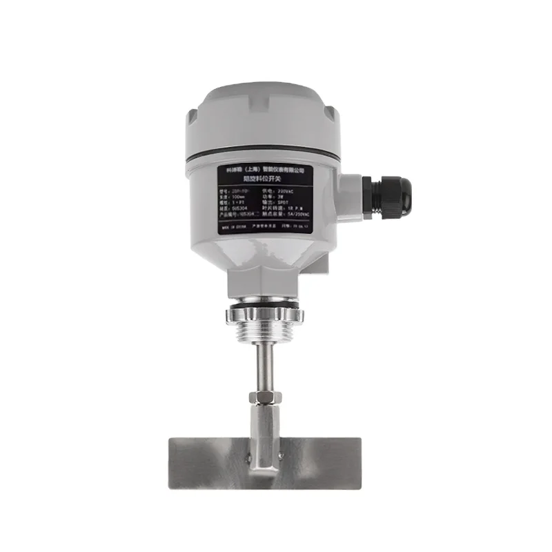 High Quality at Low Price Manufacturer Produce Horizontal Installed Rotary Paddle Level Switch 220vac Level Gauge