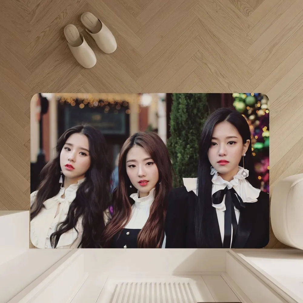 KPOP LOONA tappetino antiscivolo bagno cucina camera da letto soggiorno ingresso tappeto decorazioni per la casa