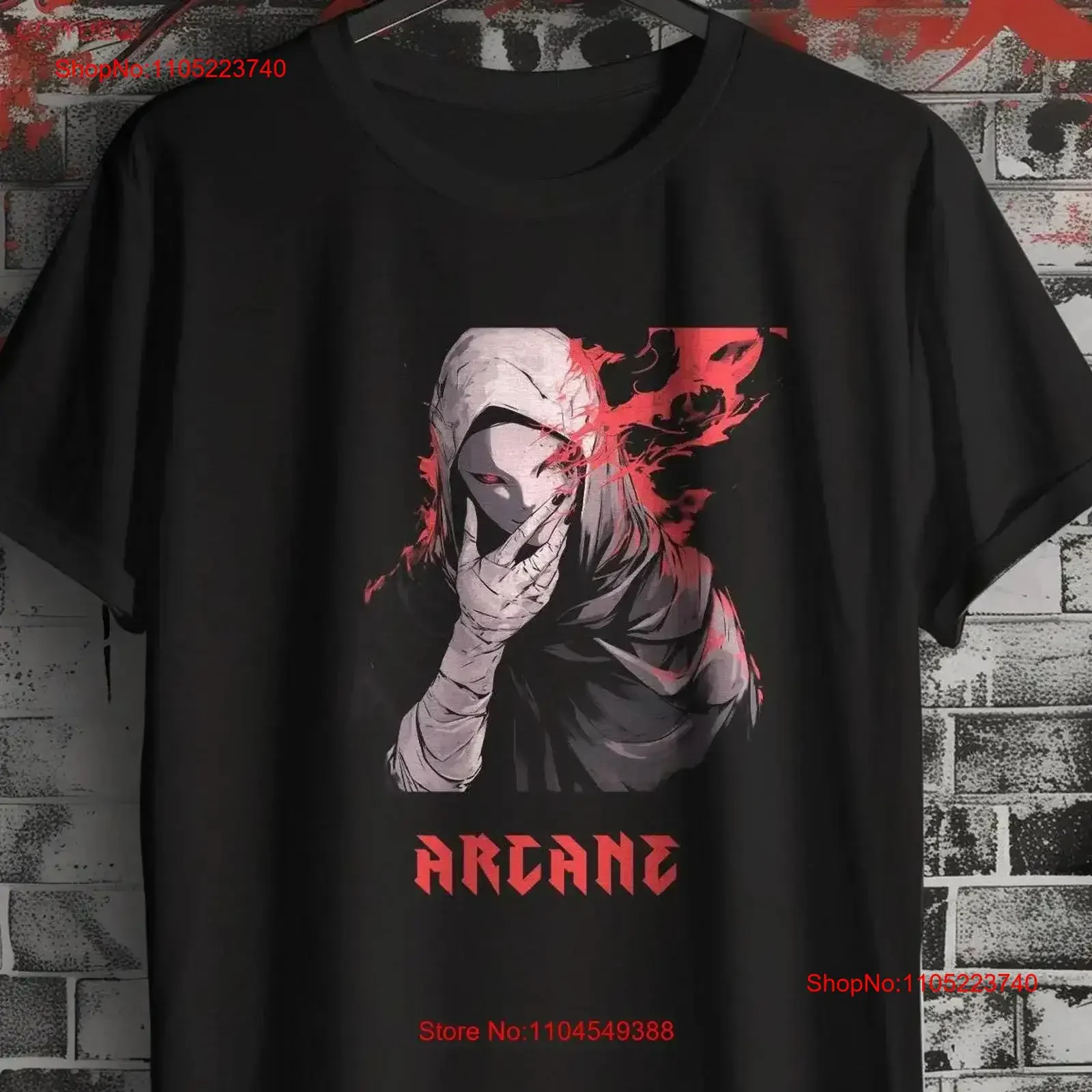 

Arcane gaming T Shirt blood build for fans which are you evil assassin vintage Washed homme Slightly Stretched designer clothes