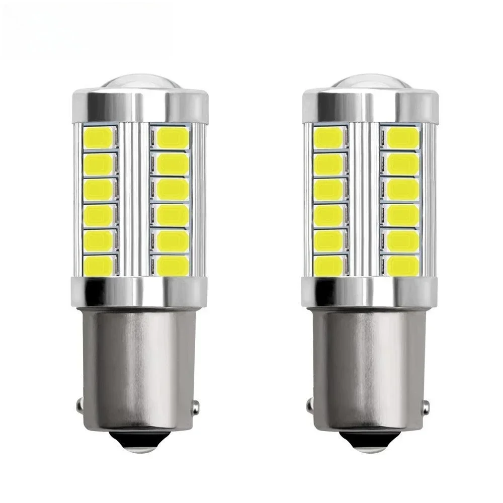 3 Colors 1156 1157 5730 5630 33SMD LED Bulb P21W BAU15S P21/5W 7440 W21W W21/5W 7443 12V for Turn Signal Light Reverse Lamp