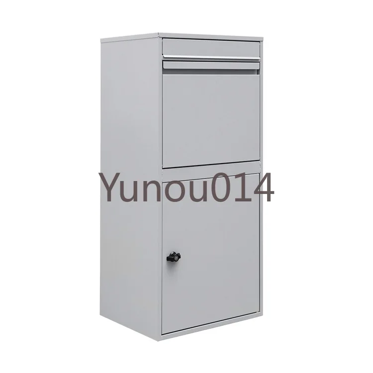 

Outdoor Parcel Box Wall Mounted Weatherproof Lockable Anti-theft Mailbox Parcel Drop Box Free Drawing Mail Box