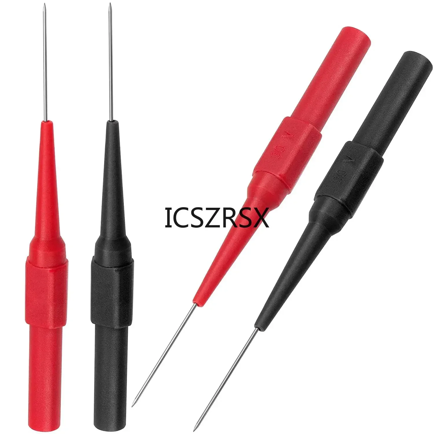 30V Diagnostic Tools Multimeter Test Lead Extention Back Piercing Needle Tip Probes Autotools Automotive Auto Kit Machine