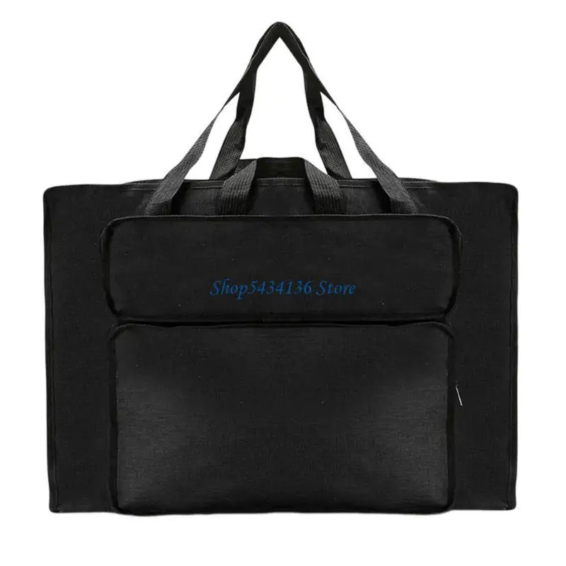 

H7ED Маленькая чертежная доска с сумкой для папки арт -папки с ручкой для артиста, несущая сумка для артистов, студентка на