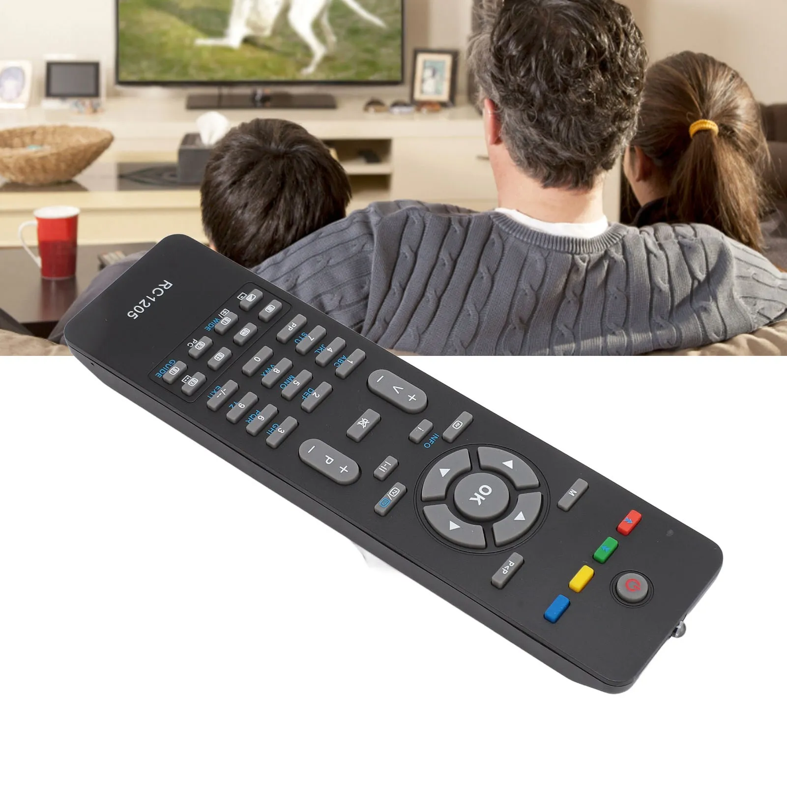 ZK30 Universal TV Remote Control Replacement for Hitachi for Murphy for Sanyo for Techwood for Xenius for Bush for Alba