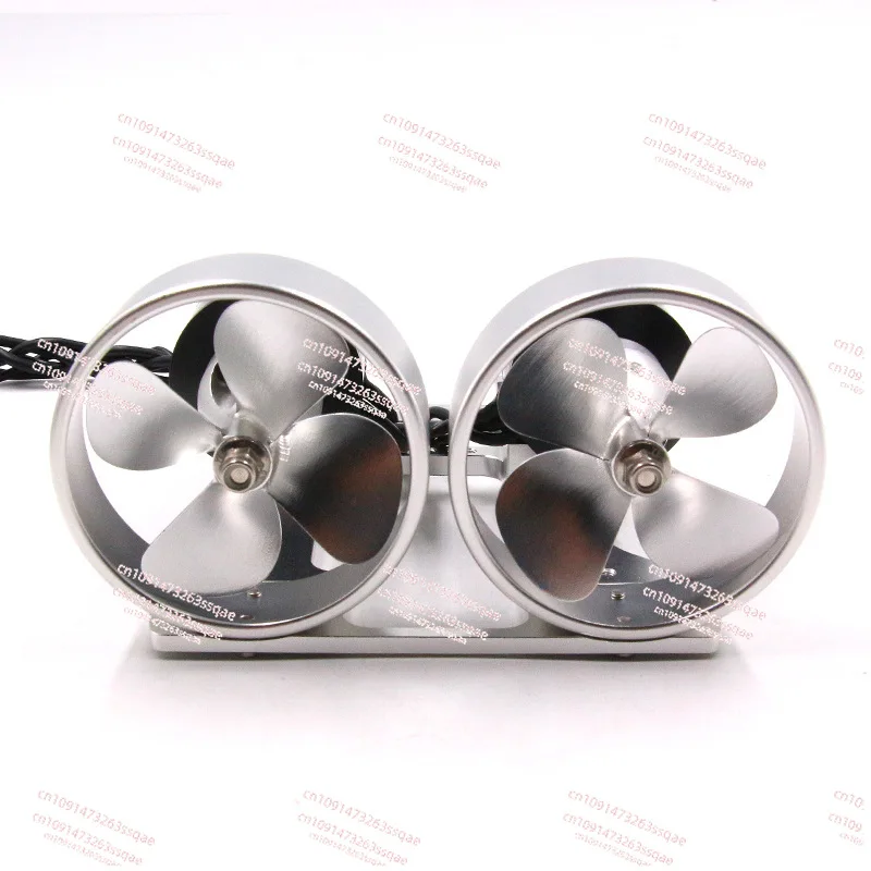 24V dual motor differential turning 9kg thrust underwater propulsion KYO-4T-DUAL metal propeller