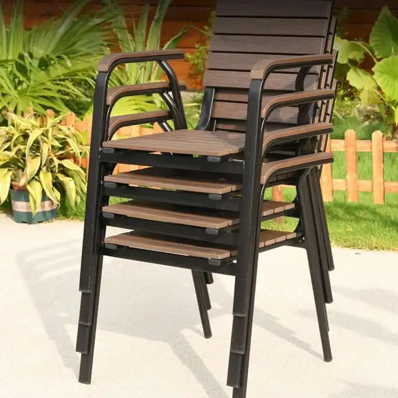 

Modern Balcony Outdoor Tables Nordic Luxury Lounge Minimalist Outdoor Tables Armchair Backyard Jardin Mobiliario Furniture