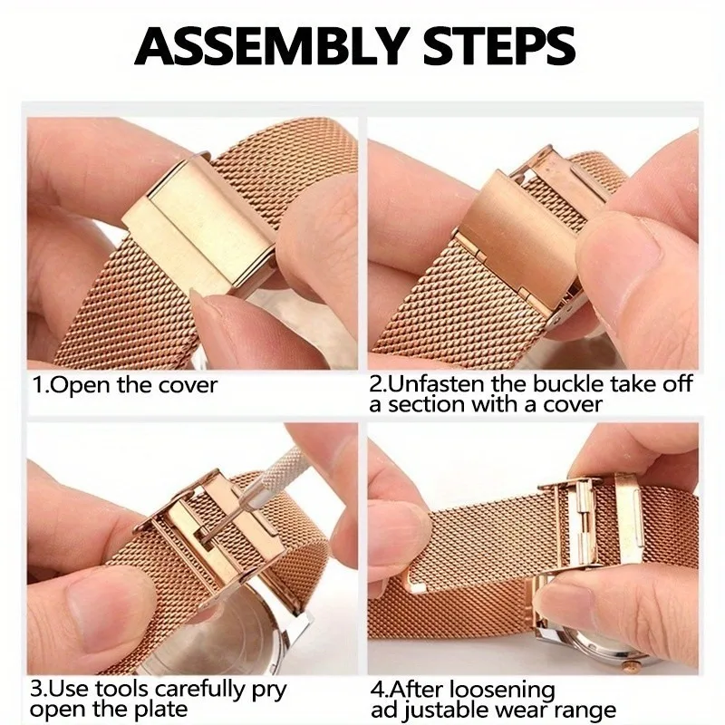 سوار من الفولاذ المقاوم للصدأ لساعة CMF ، حزام ساعة ، شريط قابل للتعديل لـ CMF Pro 2 ، Correa المعدني ، ملحقات ساعة