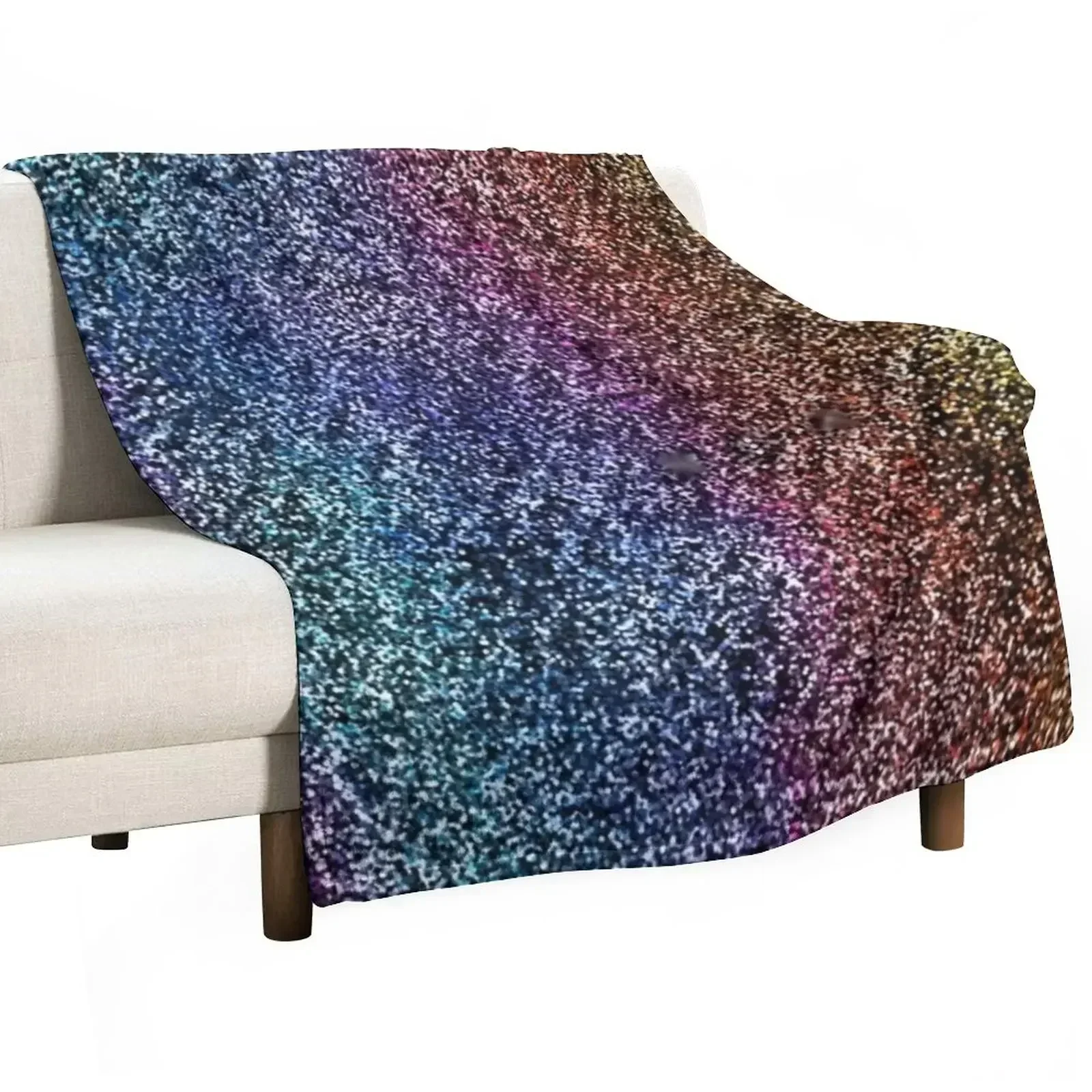 New Disco ball disco fever glitter sparkle boogie dance 70s club disco party checkered Throw Blanket