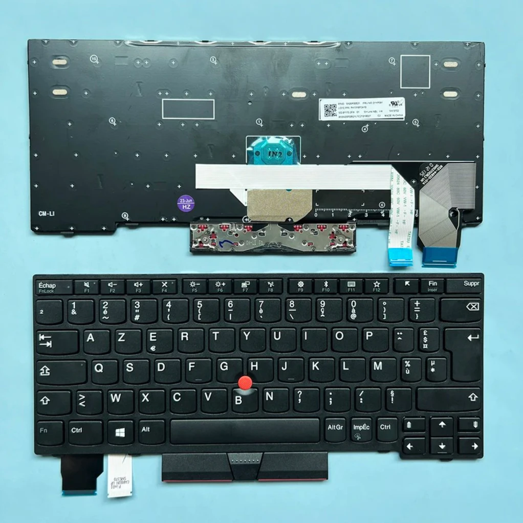 XIN-FR Laptop Keyboard For Lenovo Thinkpad X280 A285 X390 X395 X13 L13 Yoga Gen 1 Gen 2 Laptop 01YP091 SN20P33521 PK1316P2A19