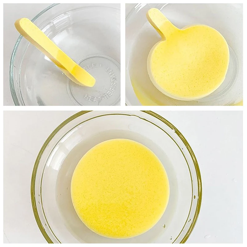 50 stks/doos Gecomprimeerd Gezichtsreiniging Bladerdeeg Strip Kleurrijke Ronde Wassen Gezicht Spons Huidverzorging Beauty Tool Vrouwen Make-Up Remover Gereedschap