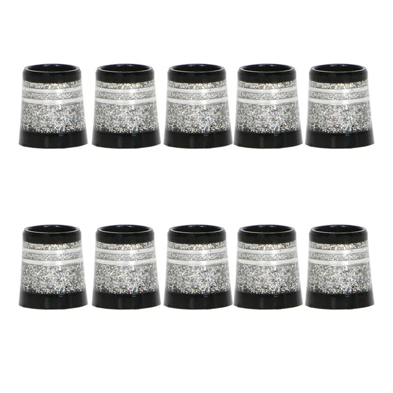 10 шт., наконечники для гольфа, размер 0,370, наконечник для гольфа, наконечник для утюгов для гольфа, высокое качество, аксессуары для клюшек, серебристый, хит продаж