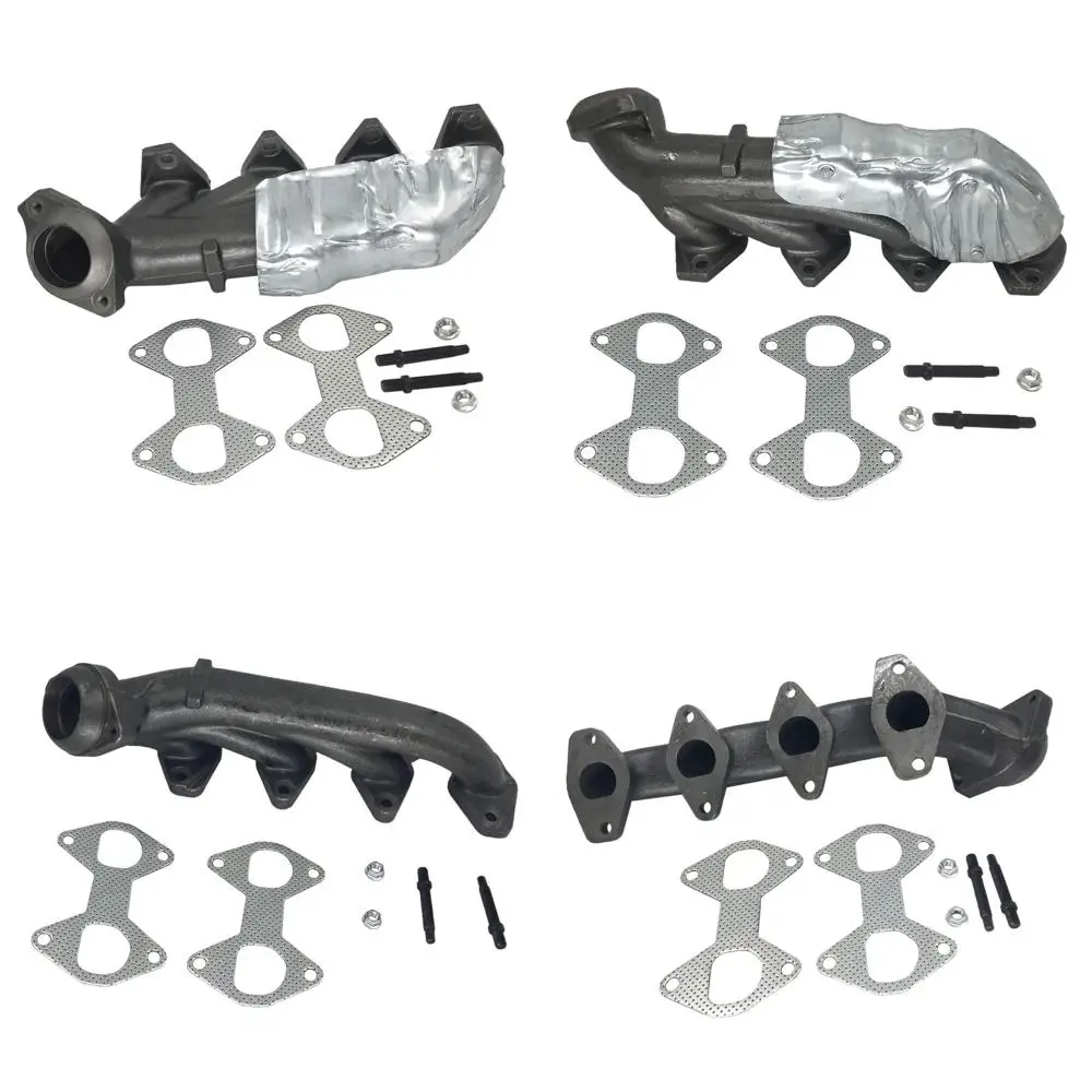 

Комплект из 2 шт. левого и правого выхлопного коллектора и прокладок, совместимый с Ford Expedition F-150 Lincoln Mark LT Na 2004-2014 гг.