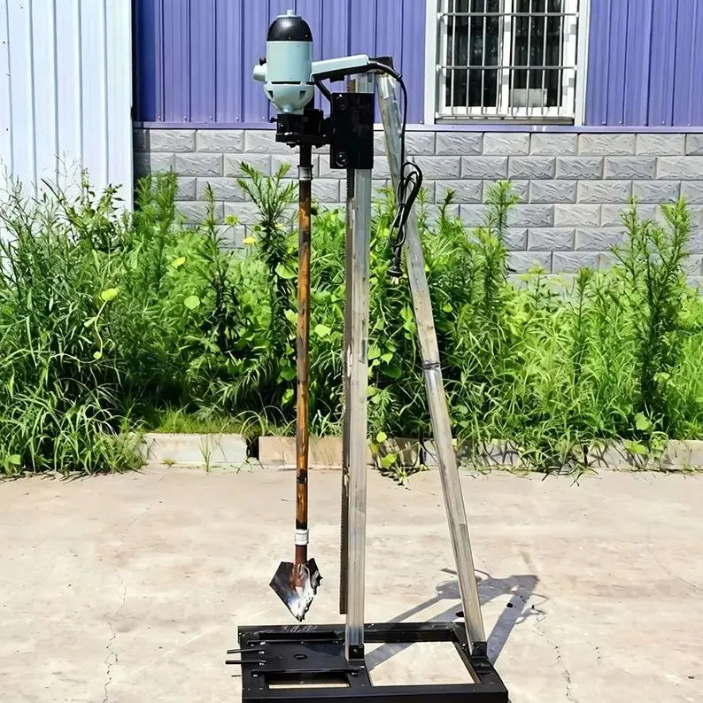 

Customized High Torque Electric Water Well Drilling Rig Handheld 60m Portable Farm Livestock Water Extraction