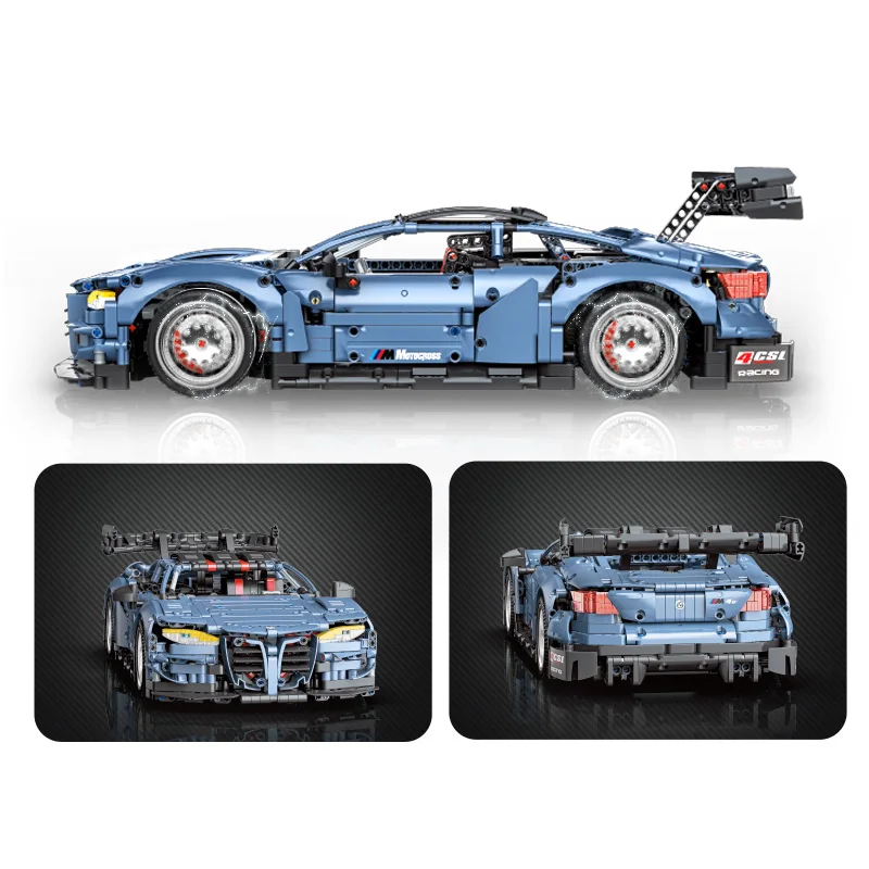 2280 Stuks Technische 1:10 Sportwagen 9058 Model Bouwsteen Bakstenen App Educatief Afstandsbediening Jongens Speelgoed Verjaardagen Geschenken