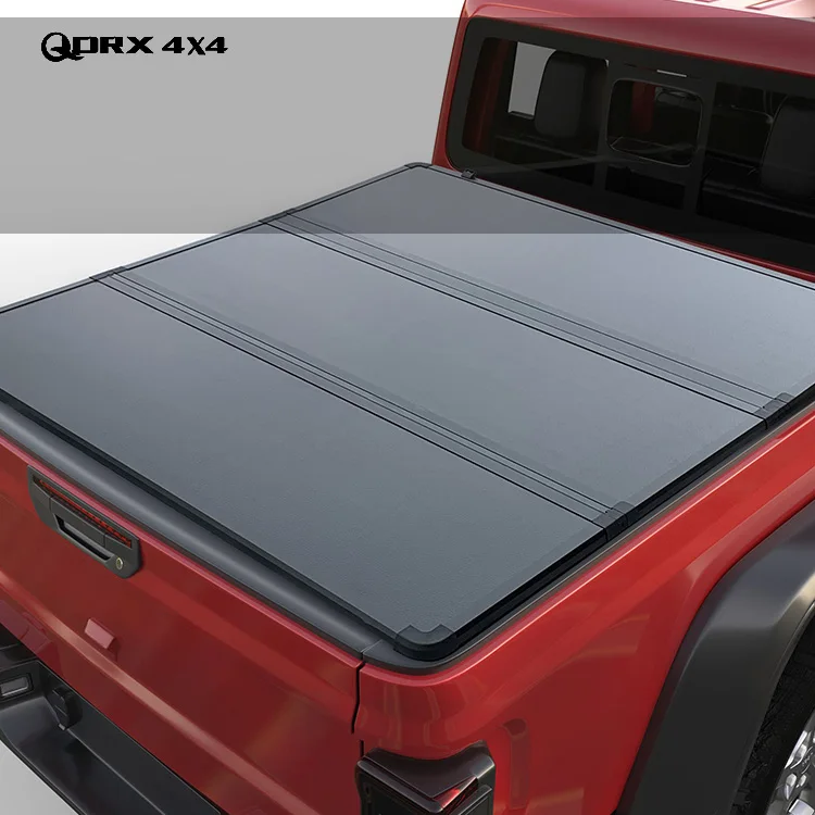 New Design Pickup Truck 4X4 Hard Tri-Fold Aluminum Bed Cover Tonneau Cover for Tundra