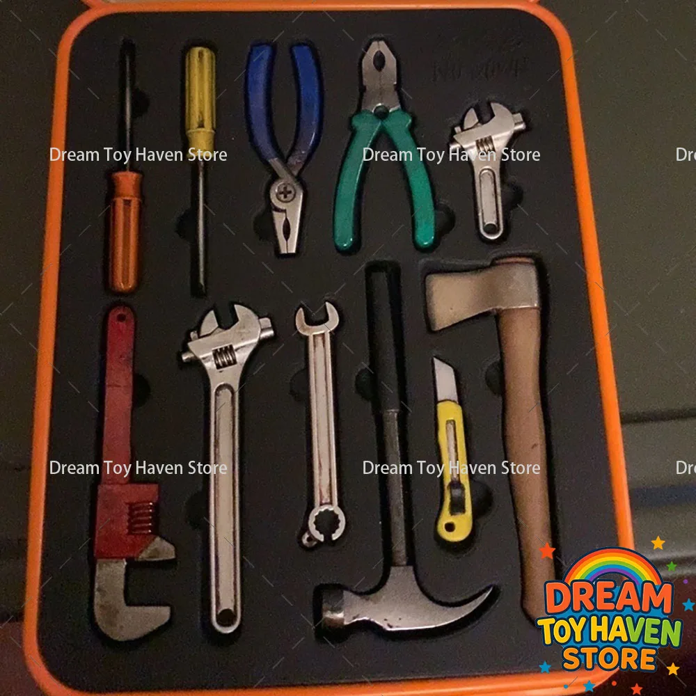 1/12 Scale Soldier Combat Screwdriver Hammer Axe Pliers‌ Tactical Tactical Tool Accessory Toy For 6Inch Action Figure Dolls