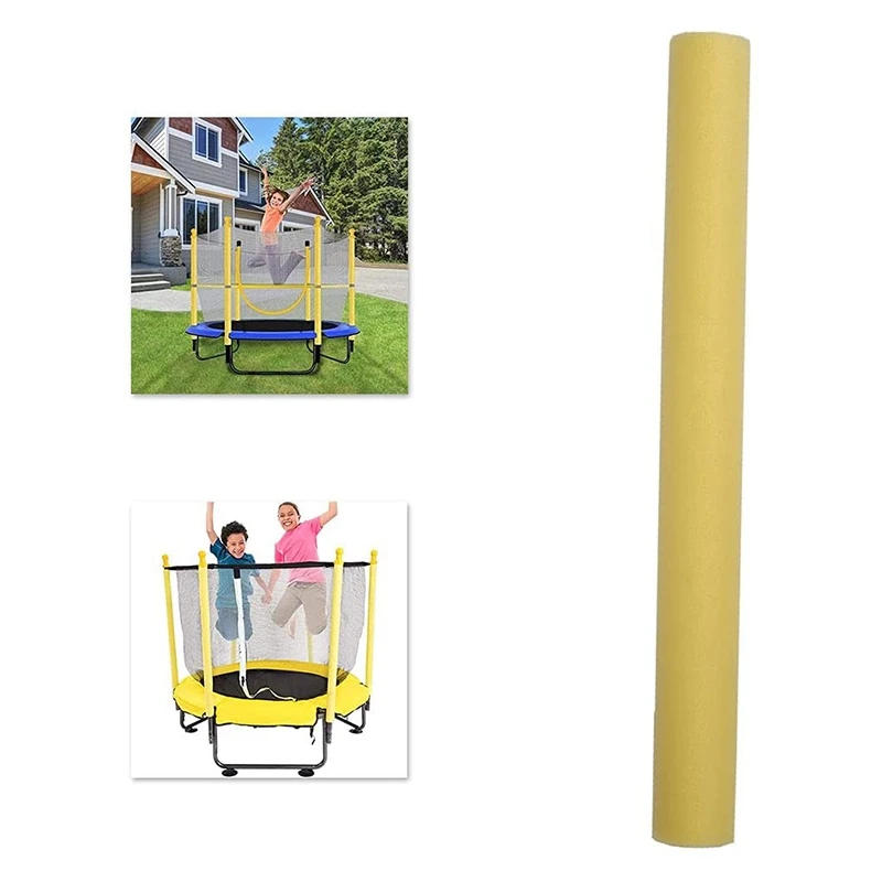 12PCS 40CM Trampoline Poles Cover Padding Foam Tubing Foamed Pipe Sponge Casing Protective Trampoline Pole Foam Sleeves