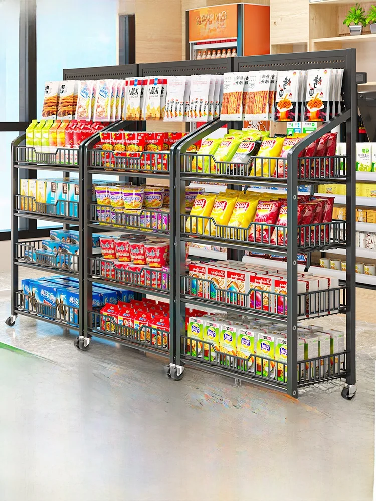 

Multilayer Display elf Convenience Store Cheout Counter Beverage Small Sna Mobile Ra Storage Organizer Home Arrangement
