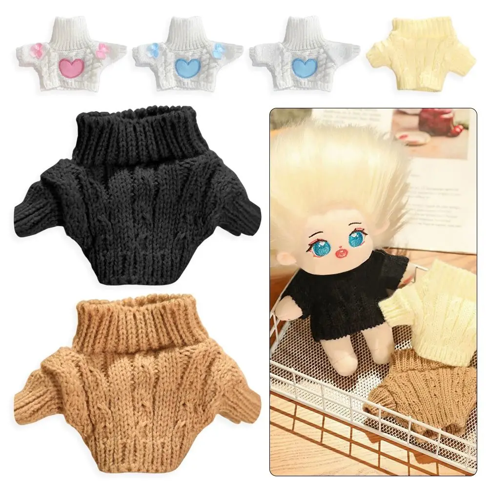 Suéteres de moda para muñecas, Tops cálidos de invierno de alta calidad, trajes de 20cm, muñeca de algodón, muñecas Idol