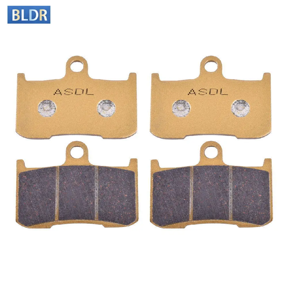 Motor Front Rear Brake Pads For INDIAN Roadmaster Limited 2015-2021 2018 2019 2020 Roadmaster Elite Nissin Calipers Cast Wheels