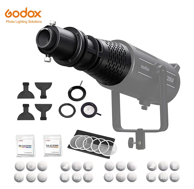 Godox SA-17 Kit for Godox SA-P Projector to Bowens Mount S30 VL150