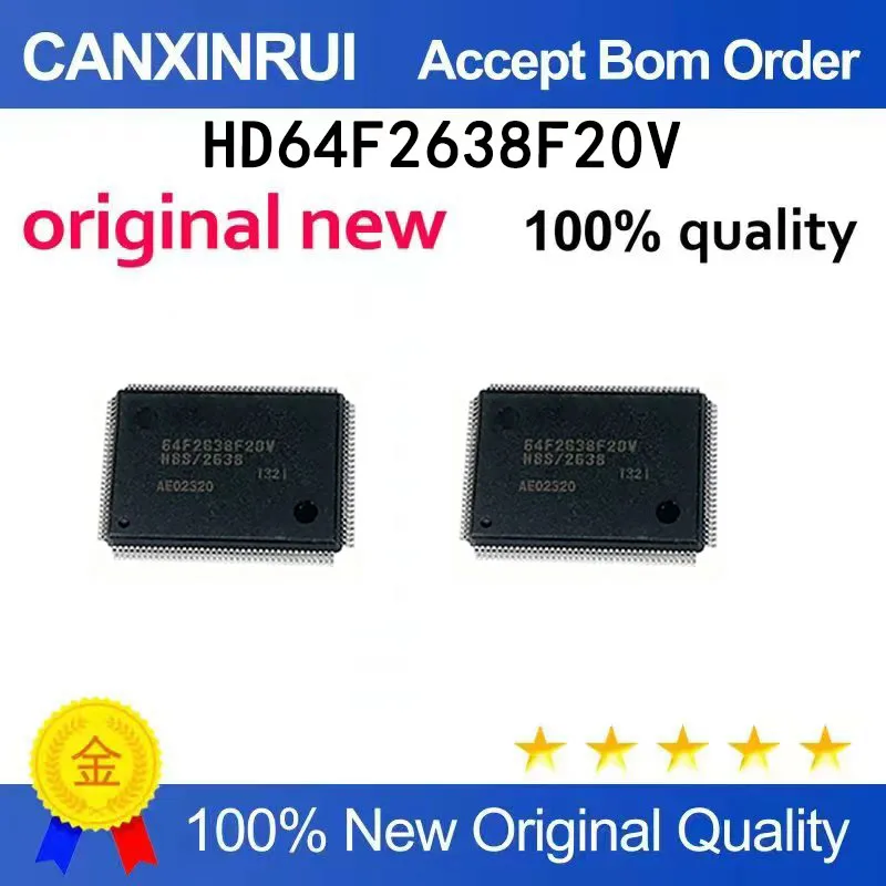 (5pcs-100pcsBrand new original HD64F2638F20V QFP packaged microcontroller chip IC